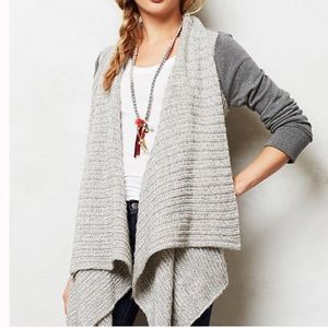 Anthropologie Casado Open Knit Sweater Wrap Cardigan
